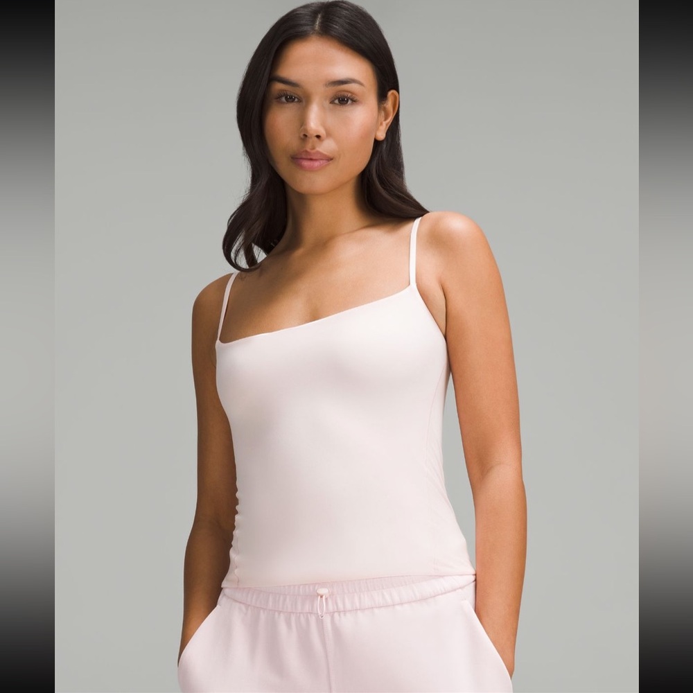 Lululemon Wundermost Spaghetti-Strap Cami Tank Top Strawberry Milkshake Pink - L
